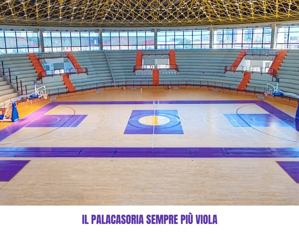 il palacasoria è sempre più viola