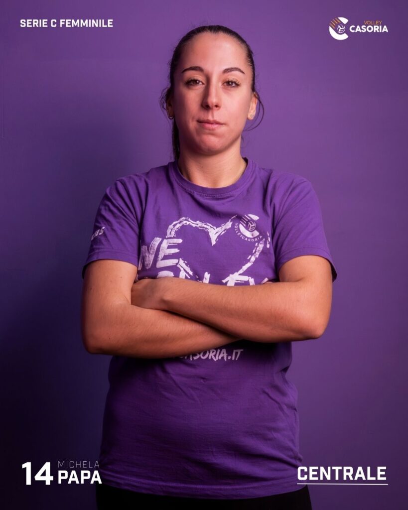 Michela Papa centrale Volley Casoria Serie C femminile