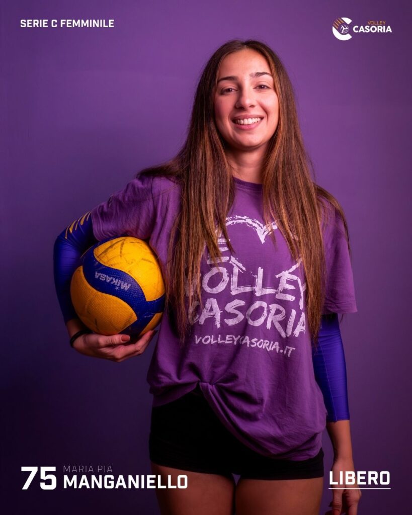 Maria Pia Manganiello libero Volley Casoria Serie C femminile