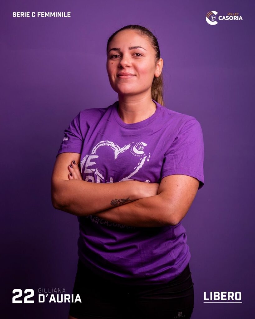 Giuliana D'Auria libero Volley Casoria Serie C femminile