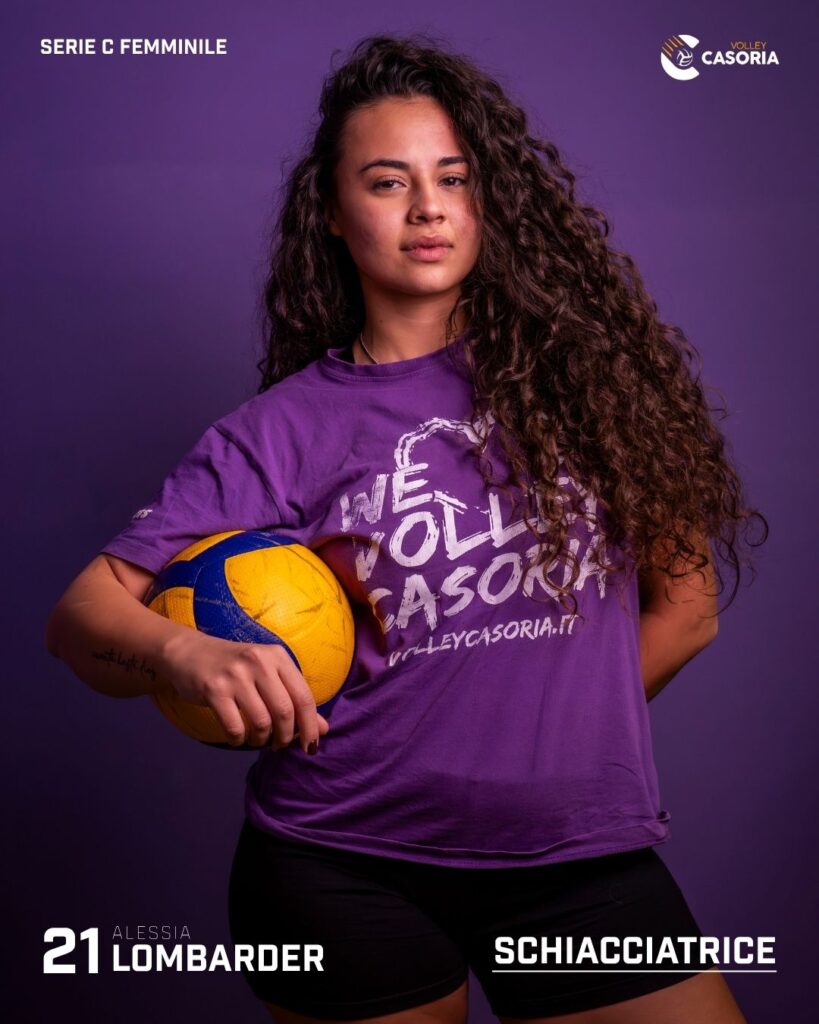 Alessia Lombarder schiacciatrice Volley Casoria Serie C femminile