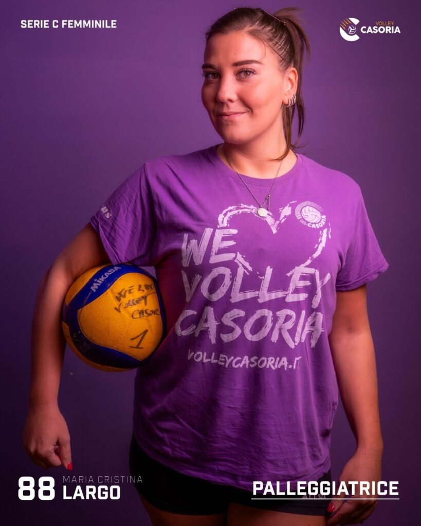 Maria Cristina Largo palleggiatrice Volley Casoria Serie C femminile