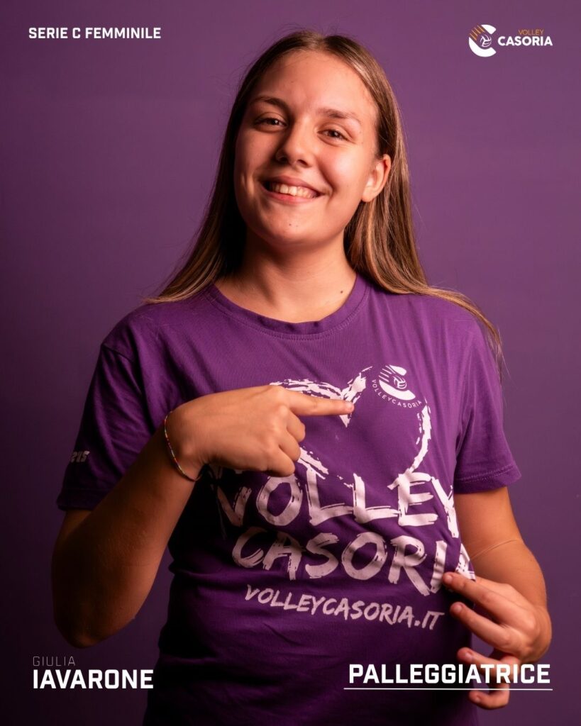 Giulia Iavarone palleggiatrice Volley Casoria Serie C femminile