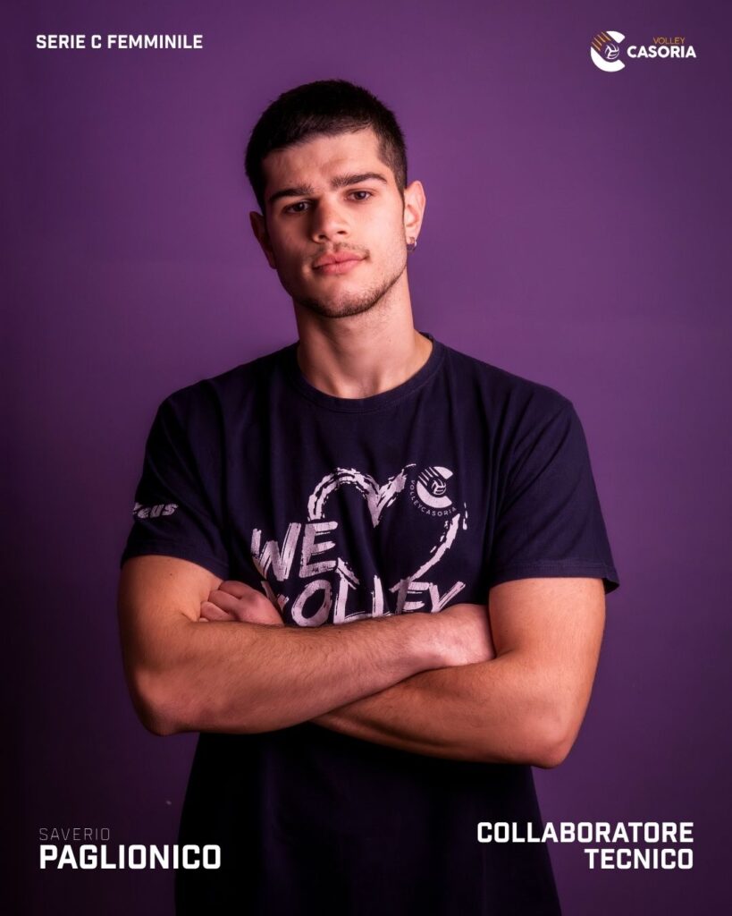 Saverio Paglionico collaboratore tecnico Volley Casoria Serie C femminile