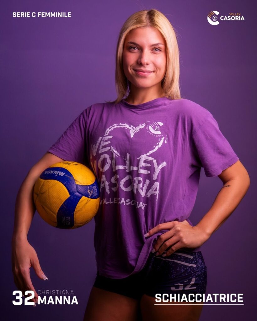 Christiana Manna schiacciatrice Volley Casoria Serie C femminile