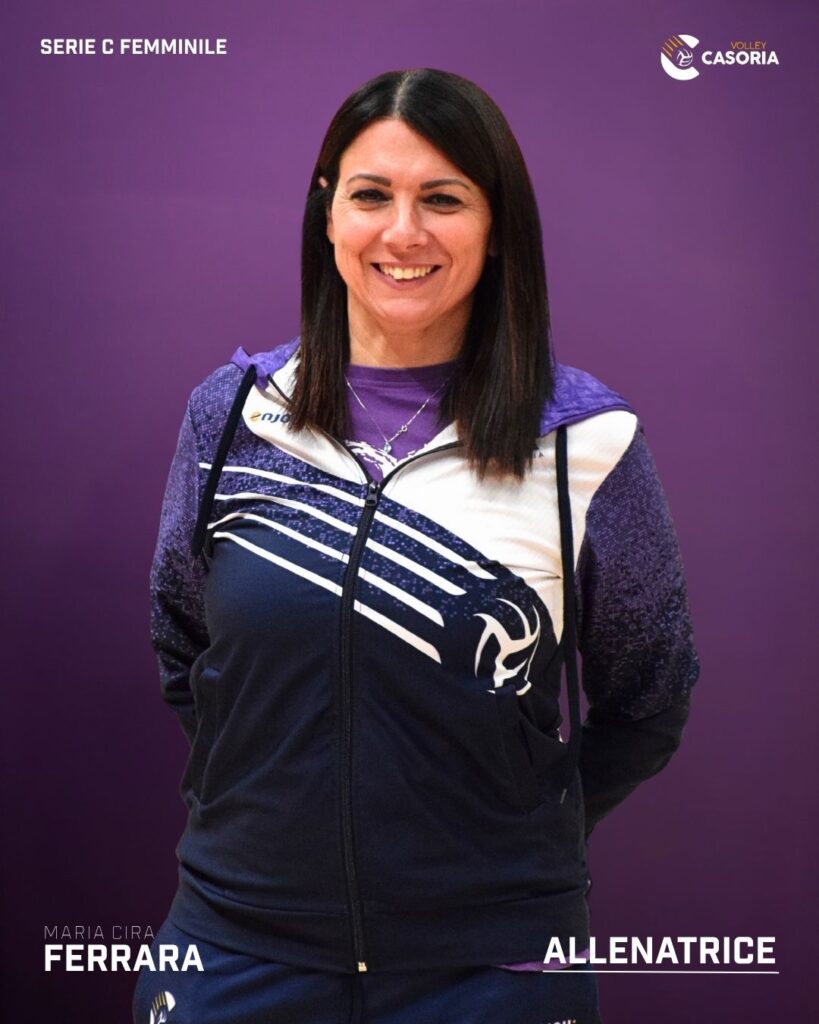 Maria Cira Ferrara allenatrice Volley Casoria Serie C femminile