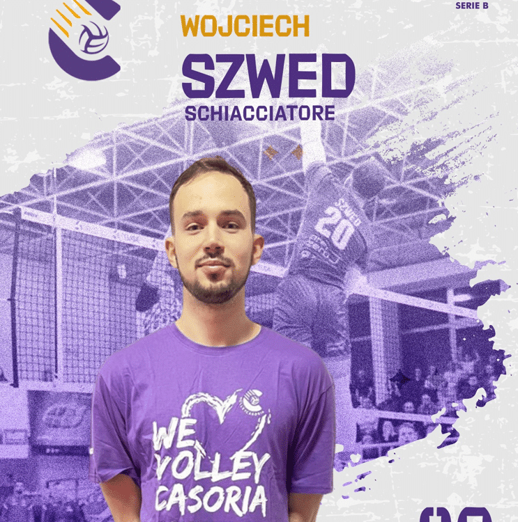 Wojciech “Wojtek” Szwed è un nuovo giocatore della Serie B del Volley Casoria