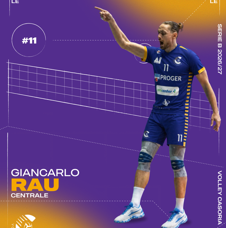 Giancarlo Rau Volley Casoria Serie B 2026/27