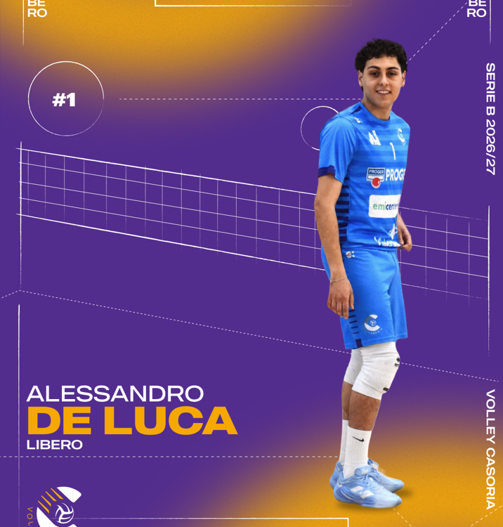 Alessandro De Luca volley casoria Serie B 2026/27