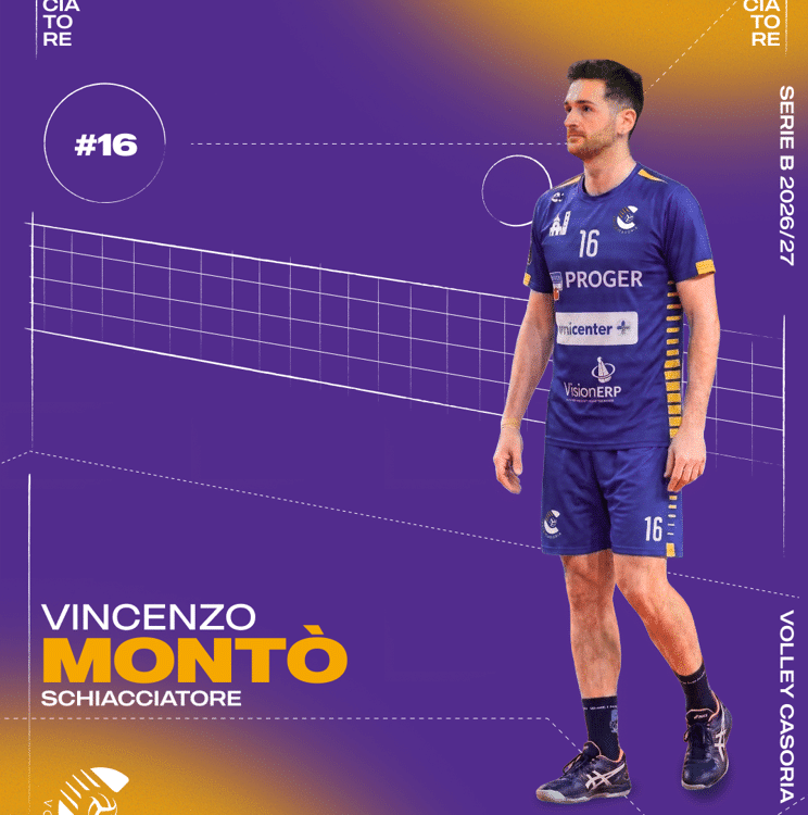 vincenzo montò volley casoria serie b 2026/27