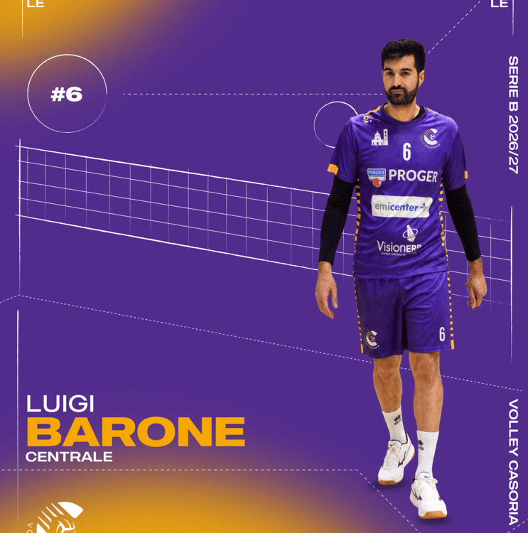 Luigi Barone volley casoria serie B 2026/27