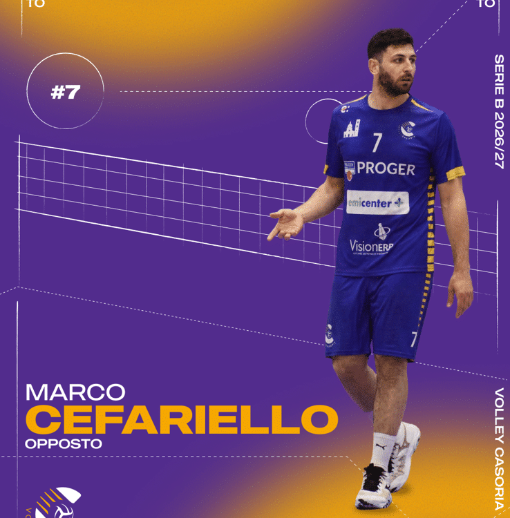 marco cefariello volley casoria serie B 2026/27