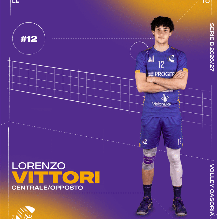 lorenzo vittori volley casoria serie b 2026/27