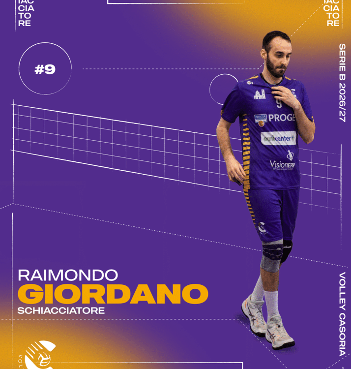 raimondo giordano volley casoria serie b 2026/27