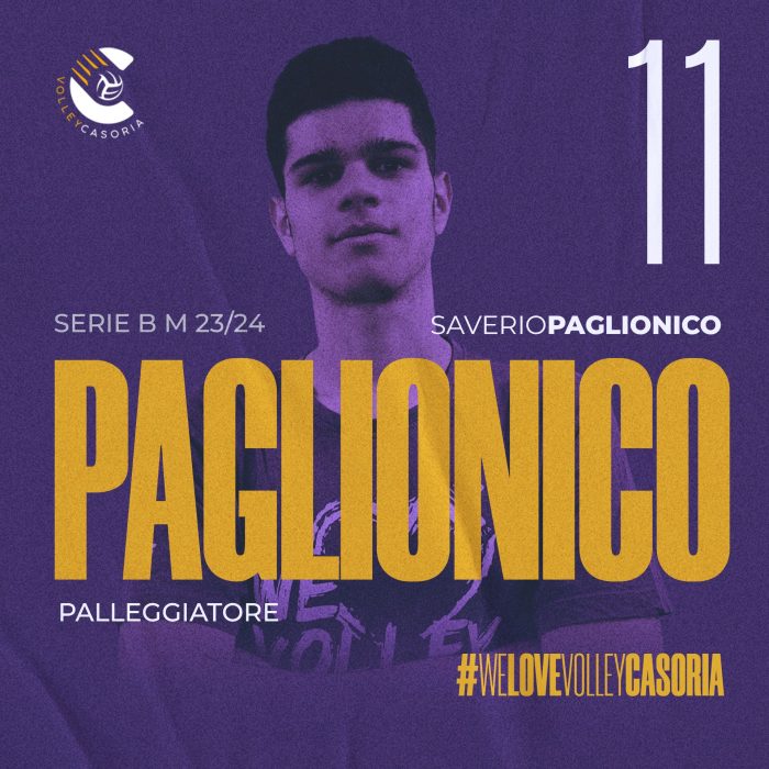 paglionico palleggiatore volley casoria